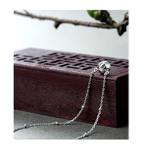 Collar, colgante para mujer, piedra lunar, adecuado para el día de San Valentín, regalos del Día de la Madre, regalos de Navidad, regalos de aniversario, regalos de cumpleaños