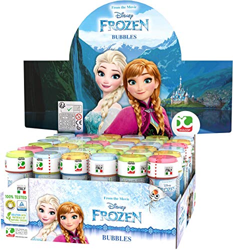 ColorBaby Lot de 36 Bulles de Savon Frozen, 60 ml, Unidades (18)