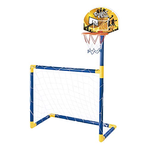 ColorBaby Set 2 en 1 Baloncesto y Fútbol CBtoys (43693)