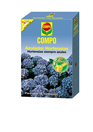 Compo Fertilizante azulador de hortensias, Activa el Color Azul, Soluble en Agua, 800 g, 1559212011