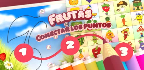 Conectar los puntos - Frutas