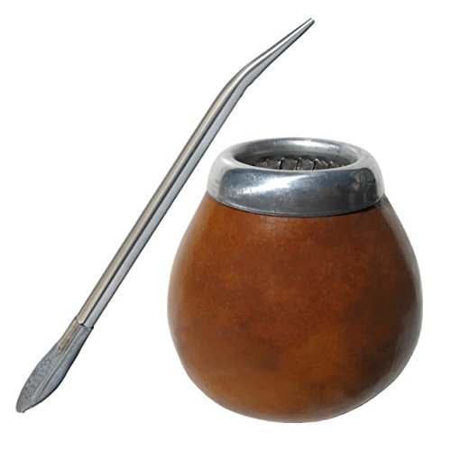 Conjunto de Mate y Bombilla para Yerba Mate