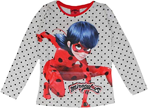 Conjunto de pijama de algodón para niñas de mariquita milagrosa