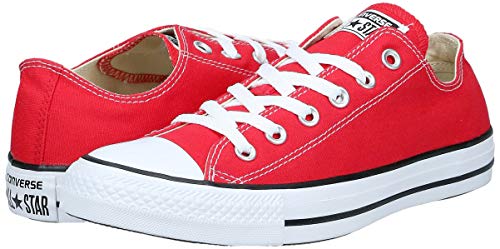 Converse Chuck Taylor All Star Ox, Zapatillas Unisex Adulto, Rojo (Red), 41 EU