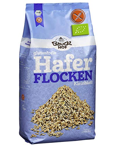 Copos De Avena Sin Gluten Orgánica 1Kg Bauckhof | Avena Bio En Copos Sin Gluten 1 Kg