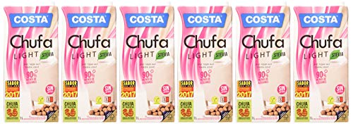 Costa Bebida De Chufa Light 1L. 1000 ml - Pack de 6