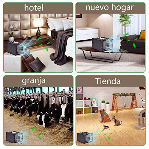 COSTWAY Generador de Ozono 5000mg / h Profesional Ozonizador Purificador de Aire Función de Temporizador