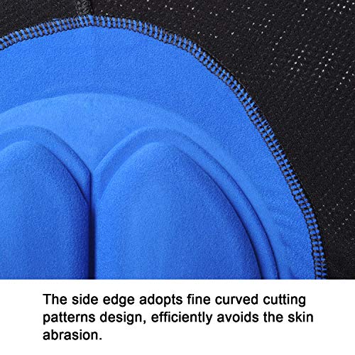 COZONE Pantalón Corto para Bicicleta Hombre Pantalón Corto para Hacer Ciclismo 3D Gel Ropa Interior de Bicicleta MTB Acolchado Pantalónes Cortos Antideslizantes y Transpirables (XL)