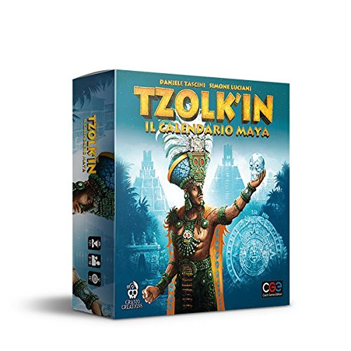 Cranio Creations Tzolk'in El Calendario Maya - Juego de Mesa (versión en Italiano) [Importado de Italia]