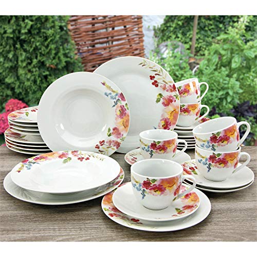 Creatable 20482 - Vajilla (12 piezas, porcelana)