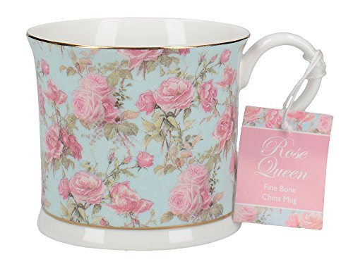 Creative Tops Rose Queen - Taza de Porcelana Fina, diseño de Flores