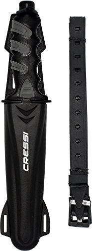 Cressi Giant Cuchillo, Unisex Adulto, Negro, 30 cm