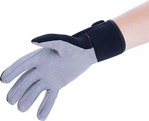 Cressi Tropical Gloves Guantes de Neopreno y Amara de Buceo Adulto 2 mm, Unisex, Negro, L