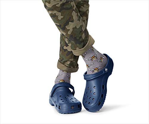 Crocs Classic U, Zuecos con Correa Trasera Unisex Adulto, Azul Navy 410, 43/44 EU