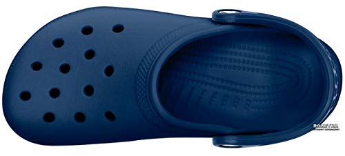 Crocs Classic Zuecos con correa Unisex, Azul Marine 410, 45-46 EU