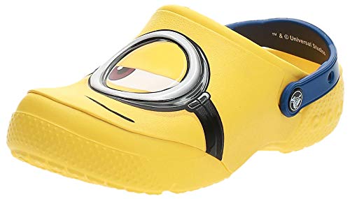 Crocs Fun Lab Minions Clog, Unisex Niños Zueco, Amarillo (Yellow), 24-25 EU