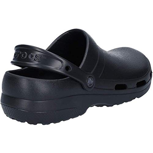Crocs Specialist II Vent Clog, Zuecos Unisex Adulto, Negro (Black 001), 41/42 EU