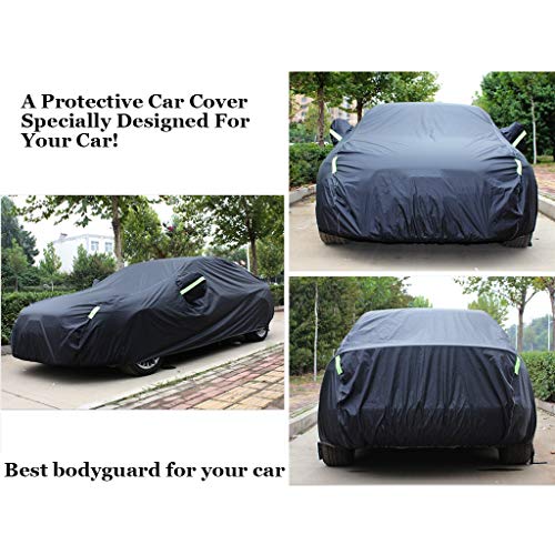 Cubierta para Coche Compatible con Porsche Panamera 4S Impermeable Funda Coche Exterior Cubre Coches Cubierta de Coche Lona Coche Exterior Protector Solar Cubierta Protectora de Coche Cobertura Anti-U