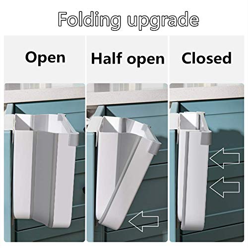 Cubos Basura Cocina Plegable Colgante,Cubo de Basura Reciclaje,Papelera de Cocina