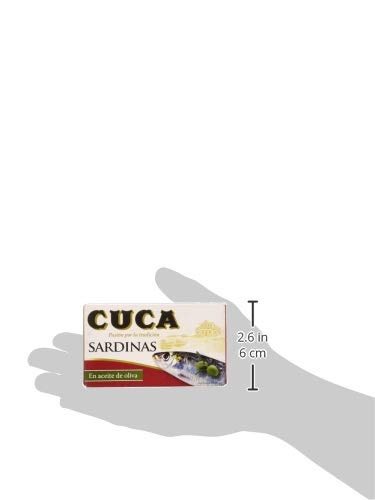 Cuca - Sardinas en aceite de oliva 120 g