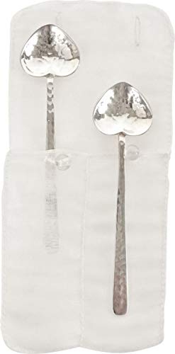 CUCHARA DE PLATA CORAZÓN 2 TEILIGES SET