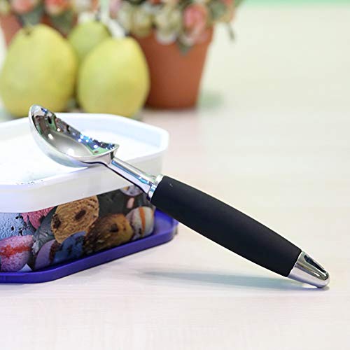 Cuchara Para Helado 8.54Inch Acero Inoxidable Cuchara Para Helado, Apto Para Lavavajillas, Con La Manija Fácil Agarre, Prácticos Novedades Para La Cocina,2pc