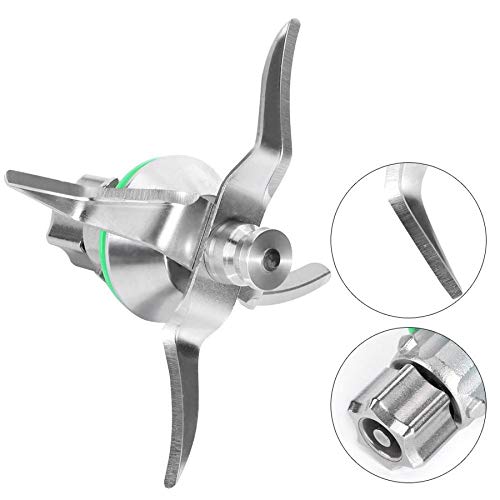 Cuchilla de Repuesto para Thermomix Vorwerk Bimby TM5 TM 5 en Acero Inoxidable con Cepillos Italdos