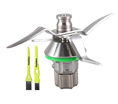 Cuchilla de Repuesto para Thermomix Vorwerk Bimby TM5 TM 5 en Acero Inoxidable con Cepillos Italdos