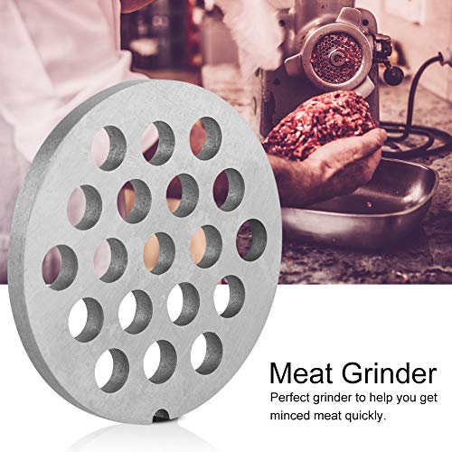Cuchillo Para Moler Carne Cuchillo de Acero Inoxidable Para Picar Carne Disco de Disco Con Agujeros Accesorios de Repuesto Profesionales Para Molinos Picadoras(8 mm)
