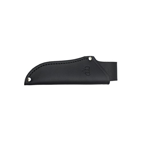 Cudeman Cuchillo Caza 147-H con Mango de Caucho y Hoja de 11 cm, Uso Deportivo, de Acero 440, Herramienta Pesca y Caza, Actividad Deportiva, Camping + Tarjeta Multiusos Regalo