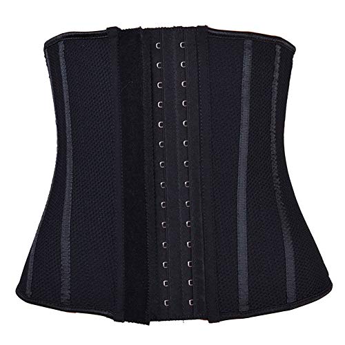 Cuerpo Que Forma la Correa Y Otoño Invierno 13 Viga de Acero Cintura Deportes de Malla de Goma Faja Postparto del Abdomen,XXXL