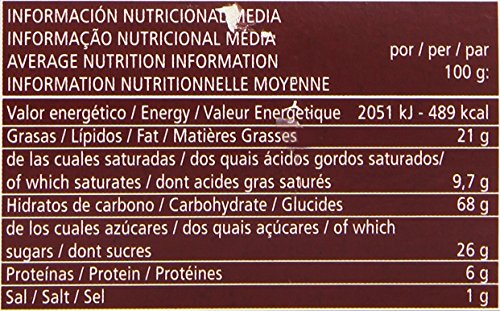 Cuétara - Napolitanas - Con un toque de deliciosa canela 500 gr - Pack de 2 (Total 1000 grams)