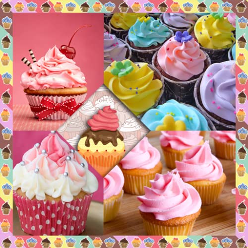 Cupcake Photo Collage