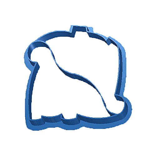 Cuticuter Dino Cortador de Sándwich, Azul, 8x7x1.5 cm