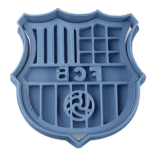 Cuticuter Fútbol Barcelona Cortador de Galletas, Azul, 8x7x1.5 cm