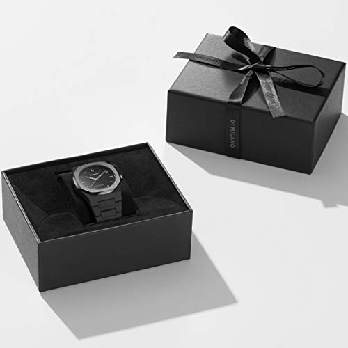 D1 Milano PCBJ13 - Reloj de Cuarzo (policarbonato), Color Negro