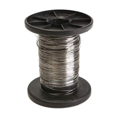 DaFFeng Acero Inoxidable 304 Longitud Del Cable 30M Alambre Brillante Di¨¢metro Del Cable Duro ¨²nico 0.2/0.3/0.4/0.5/0.6Mm - 0.3Mm