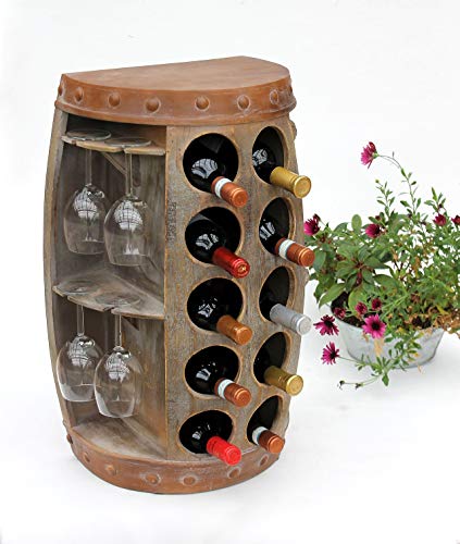 DanDiBo 1547 - Estantería para vino (madera de 65 cm)