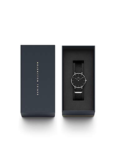 Daniel Wellington Reloj Analógico para Mujer de Cuarzo con Correa en Nailon DW00100216