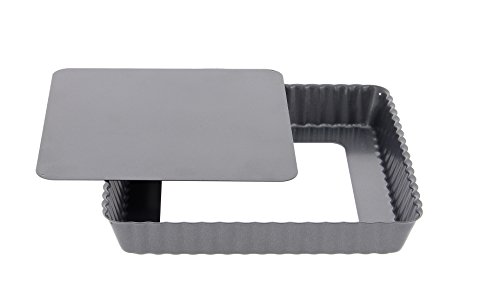 De Buyer -4709.18 - Tarta de baldosas con fondo desmontable, 18 cm