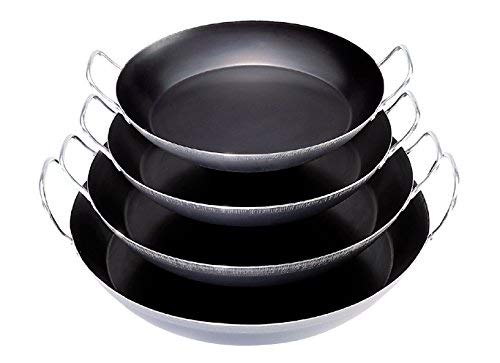 DE BUYER La Lyonnaise - Cacerola (Azul, Acero, Gas, Halógeno, Placa de Sellado, 34 cm, 420 mm, 50 mm)