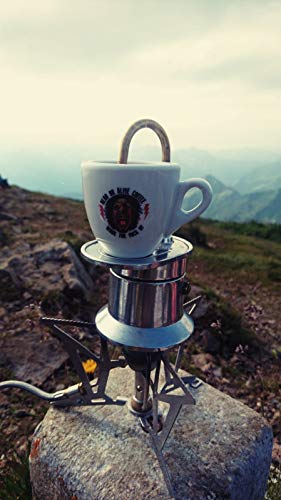 DEAD OR ALIVE Moka No08 - 250g de café molido - Café moka fuerte y poco ácido con carácter - Robusta más fino con un poco de granos de arábica - Preparación con la estufa - Moka para los bialetti