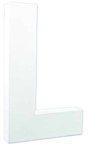 Decopatch – Letra L – Color Blanco