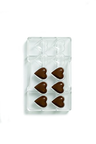 Decora 0050075 Molde para Corazones DE Chocolate 32,5X35 CAV10