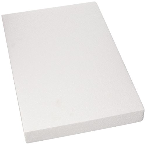 Decora 0173929 RECTÁNGULO DE POLIESTIRENO 30X45X5H CM