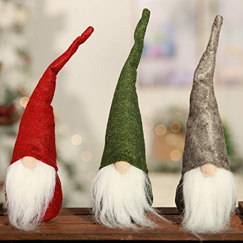 Decoración de Navidad Gnomo Muñecas de Papá Noel sentadas Muñecas de fiesta elfo Festival año cena hogar regalos con etiqueta engomada gratis