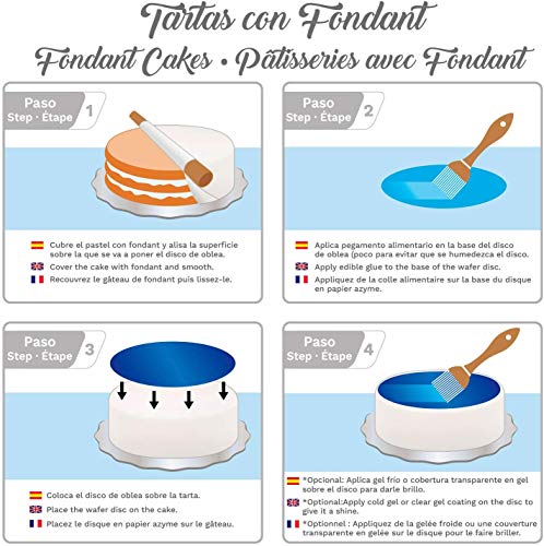 Decoración Tartas de Cumpleaños Infantiles en Disco de Oblea Comestible - Personaje Avengers Hulk - 20 cm