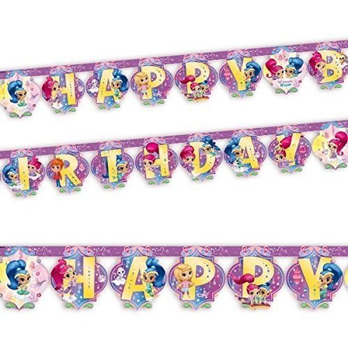 Decorata Party Kit 46 F Fiesta de cumpleaños Shimmer & Shine