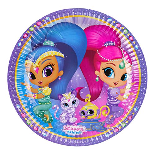 Decorata Party Kit 46 F Fiesta de cumpleaños Shimmer & Shine