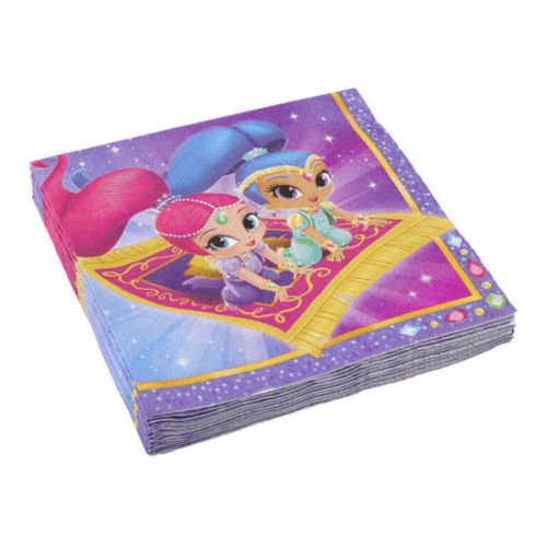 Decorata Party Kit 46 F Fiesta de cumpleaños Shimmer & Shine